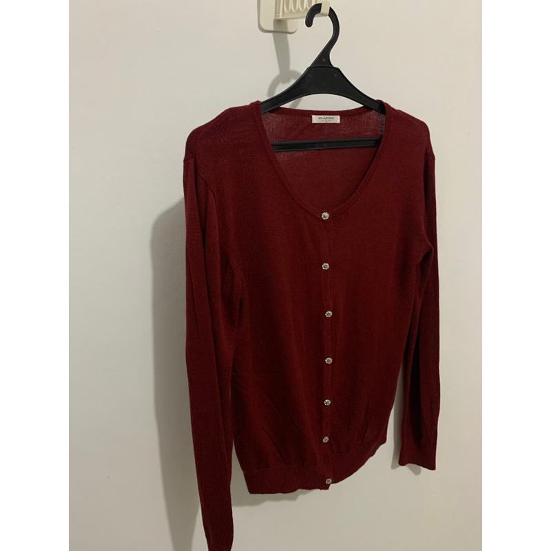 cardi maroon glacier