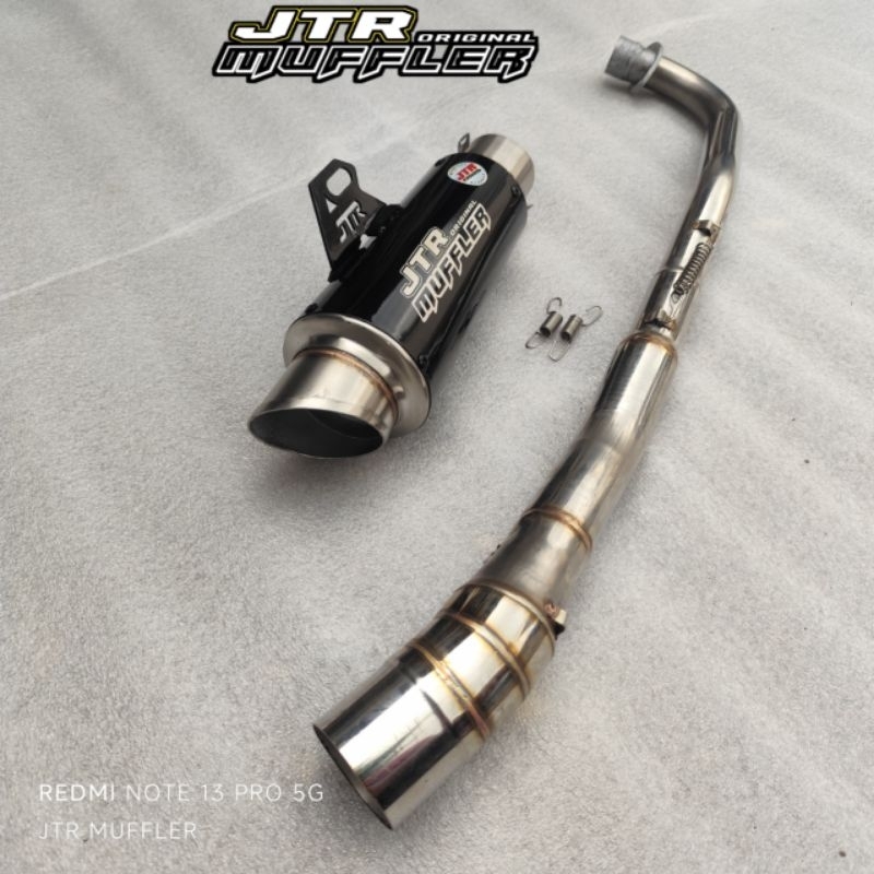 Knalpot Original JTR Jupiter z vega jupiter z1 supra x 125 supra fit revo blade kharisma astrea gran