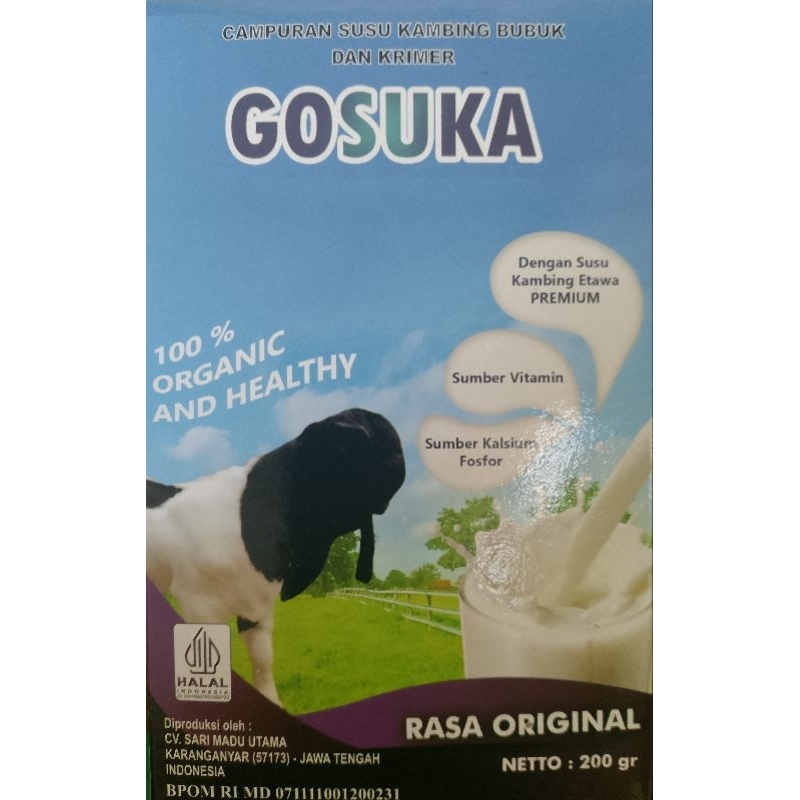 

SUSU BUBUK KAMBING ETAWA GOSUKA