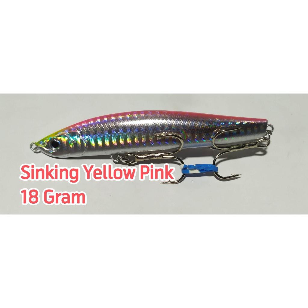 Sinking MInnow / Minnow Pencil / Umpan Pancing Minnow Pencil Sinking / Swim Bai tSinking