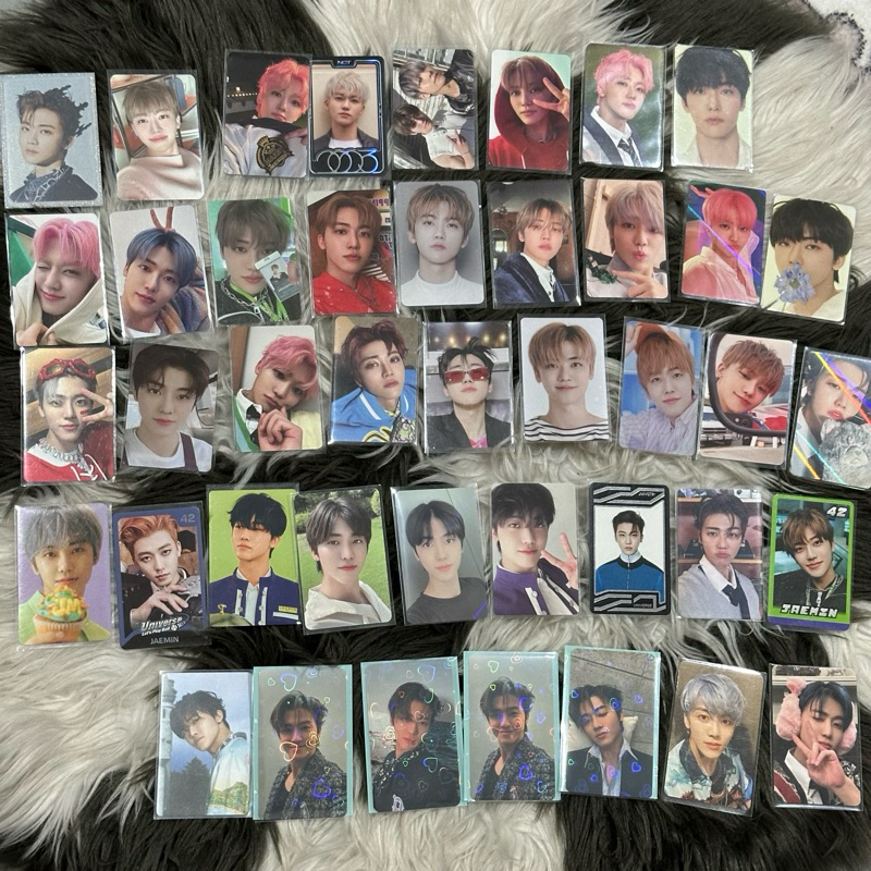 Photocard PC Official NCT Dream Jaemin Murah (ISTJ, Season Greetings 2023 2024, Pink Christmas, Mumo