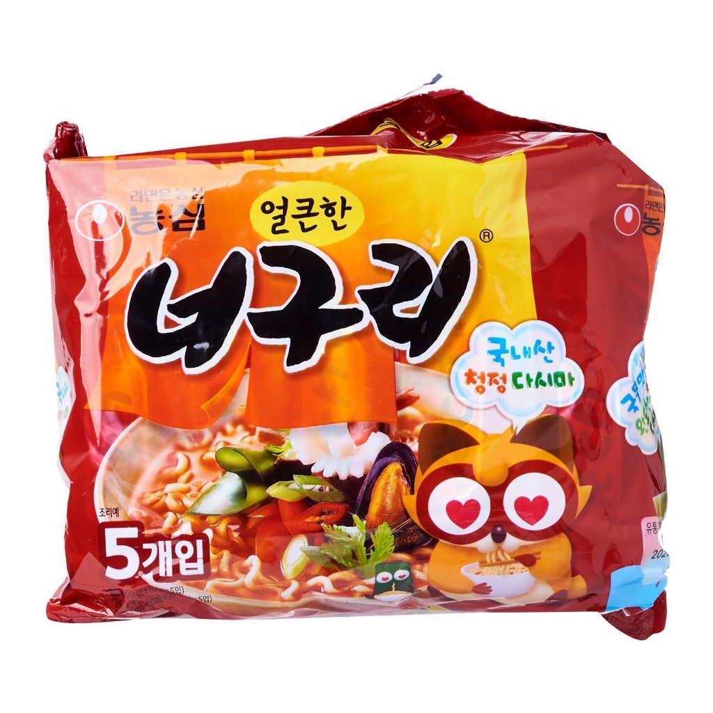 

Nongshim Neoguri Korean Spicy Udon Noodle 5sX120g