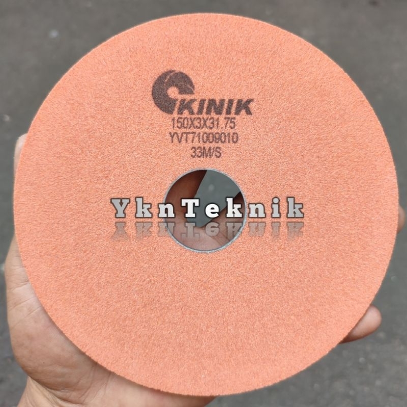 KINIK Grinding Wheel 150 x 3 x 31.75 Batu Gerinda Orange Kinik