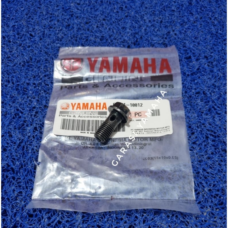 BAUT BANJO SELANG REM YAMAHA BAUT 12 MASTER SELANG TALI KABEL REM KALIPER  PALA BABI ORIGINAL YAMAHA
