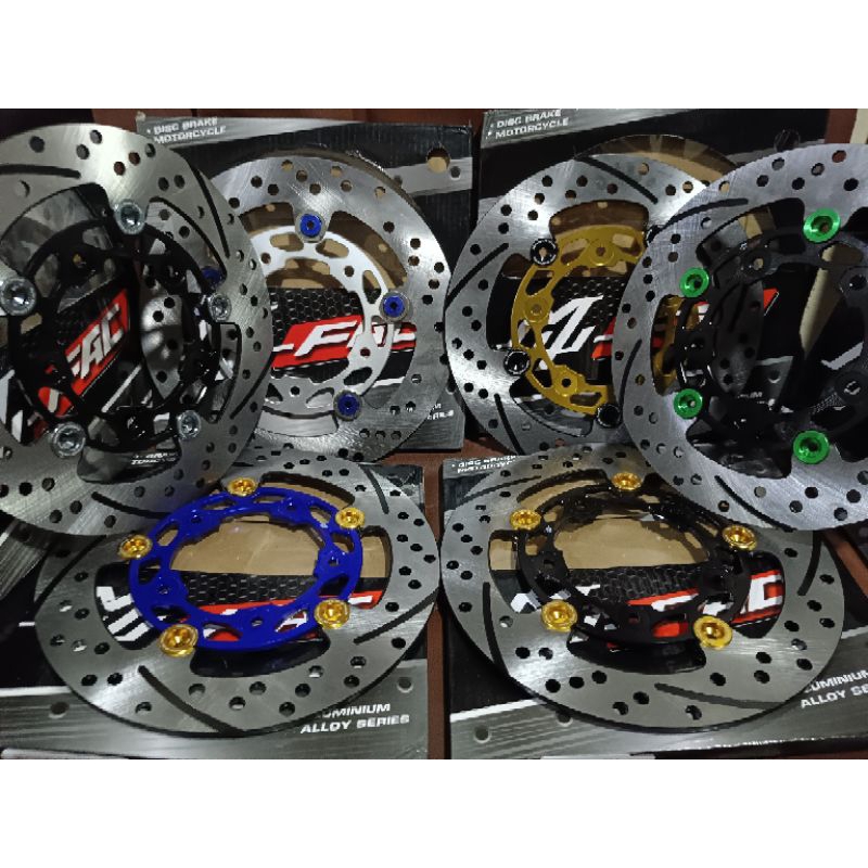 NEW PIRINGAN CAKRAM DEPAN VARIASI BY MU-FAC N-133/ MUFAC N133 FLOATING CNC DISC BRAKE 220MM LUBANG 5