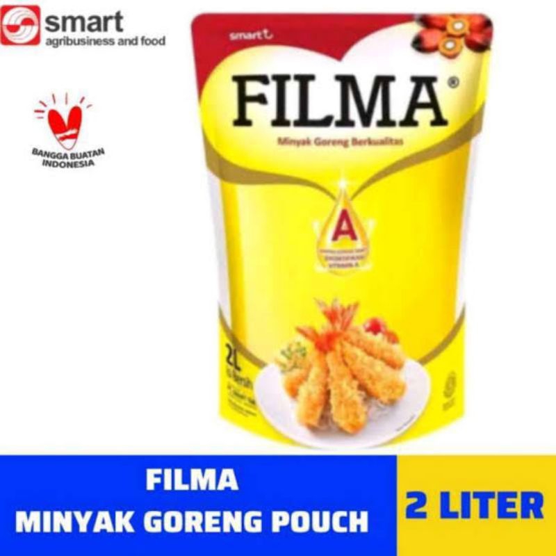 

MINYAK GORENG FILMA 2 LITER 1 PCS KEMASAN POUCH