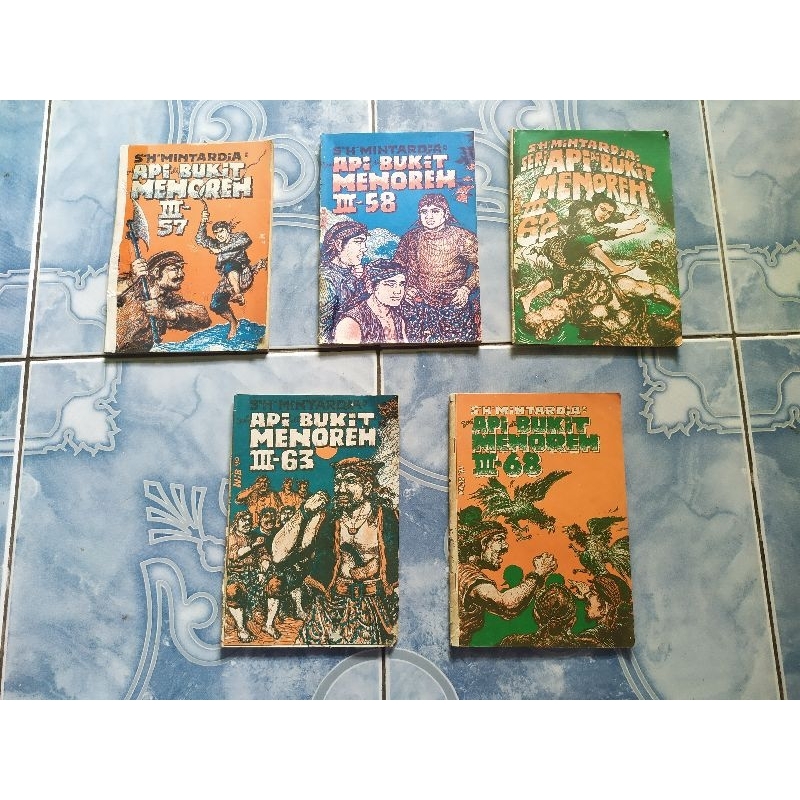 Original Seri Api di Bukit Menoreh III Jilid 57 , 58 , 62 , 63 , 68