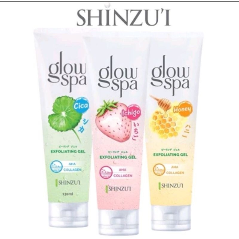 SHINZUI GLOW SPA EXFOLIATING GEL 130ML/SHINZUI EXFOLIATING GEL