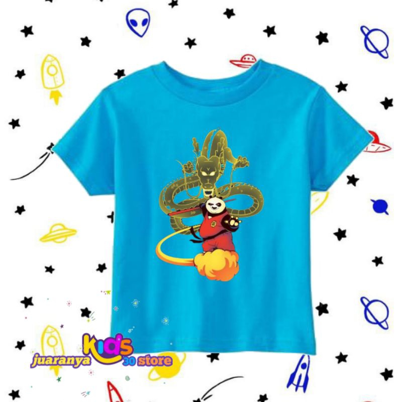 baju anak - kids panda kaos anak kids panda laki laki perempuan