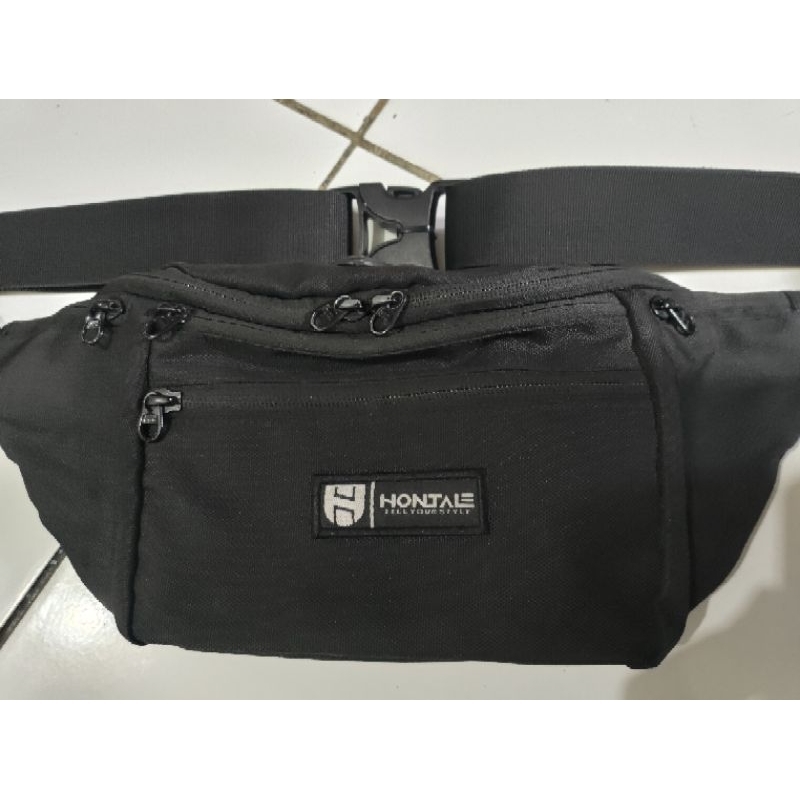 Tas Waist Bag Sling Muzzle Black Series HONTALE
