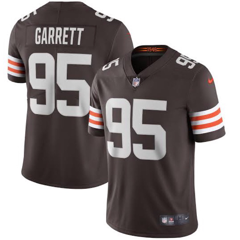 KODE L6S Jersey NFL Myles Garrett Brown Cleveland Browns Alternate