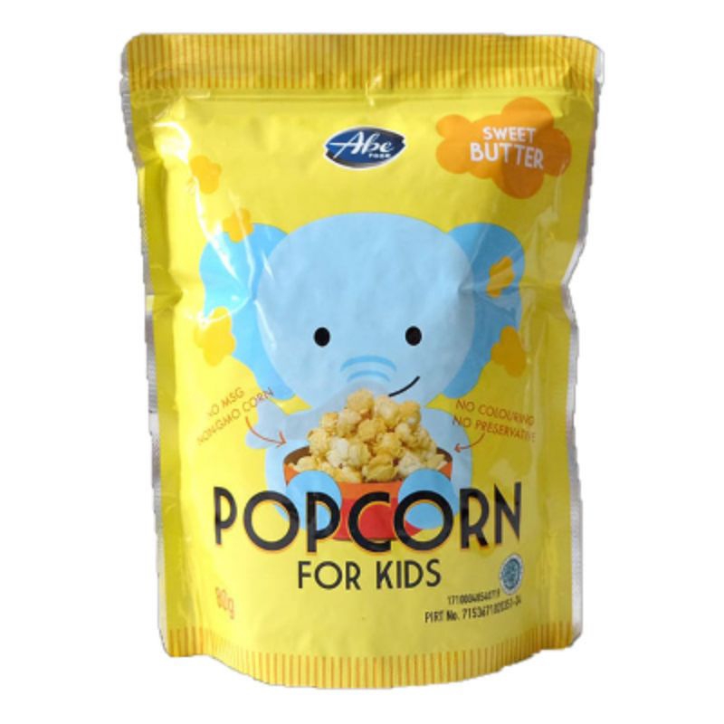 

Abe Food Snack Anak Popcorn Sweet Butter 80 g