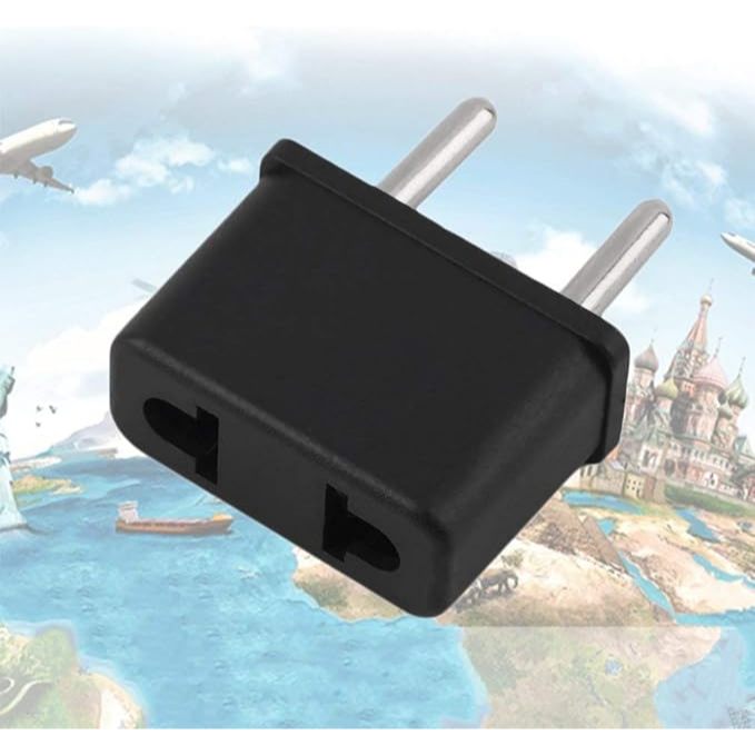 Over Steker Adaptor Gepeng Ke Bulat / Over Steker Adaptor Sambungan Gepeng Ke Bulat / Travel Steker 