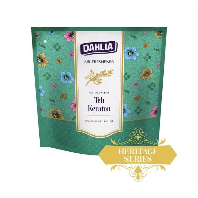 Dahlia Heritage Series Air Freshener One For All Pengharum Ruangan 75gr -  Teh Keraton