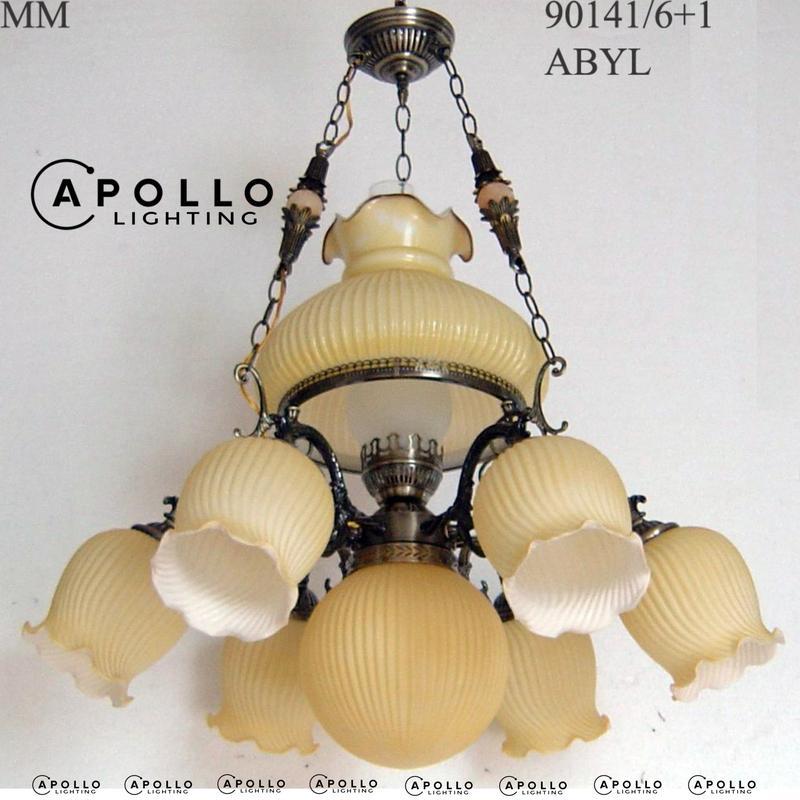 Apollo Lighting Lampu Hias Gantung Teras Klasik Chandelier Lamp Luxury Classic Dekorasi Interior Ter