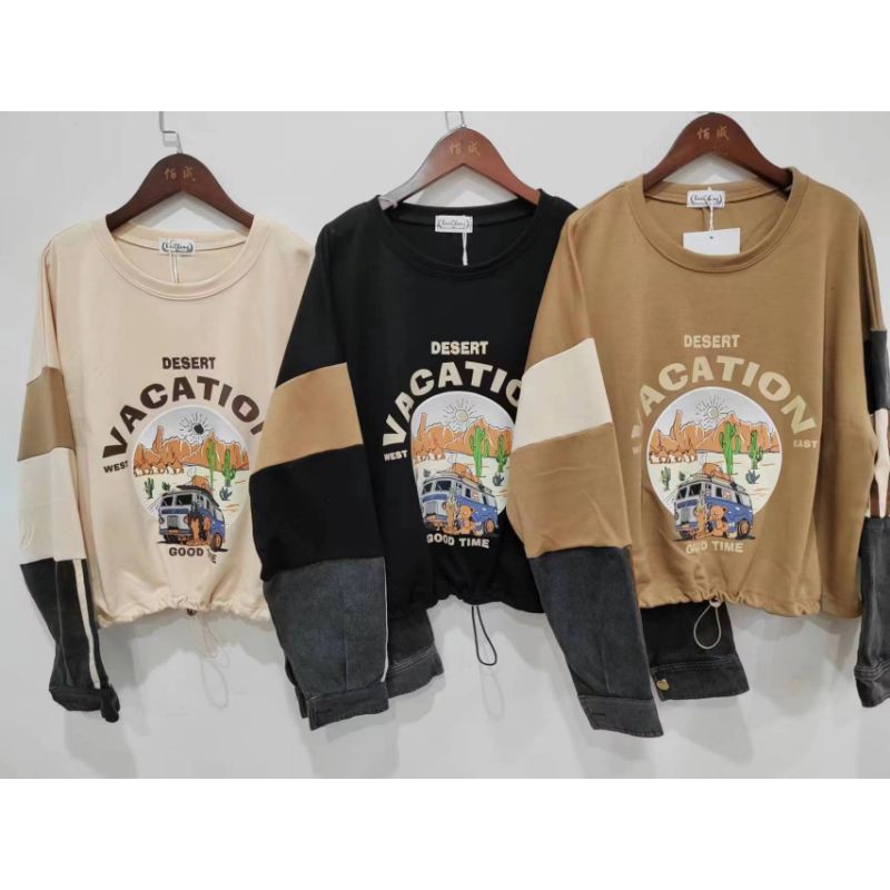 BLUS WANITA KAOS IMPORT X JEANS MODEL KEKINIAN