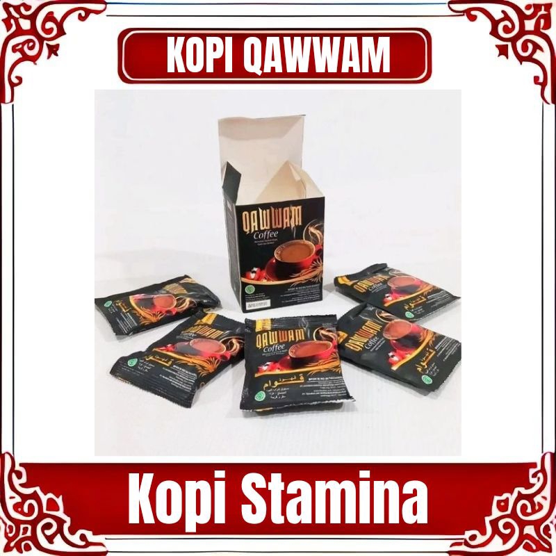 

KOPI QAWWAM PREMIUM QUALITY PER SACHET - KOPI PRIA DEWASA