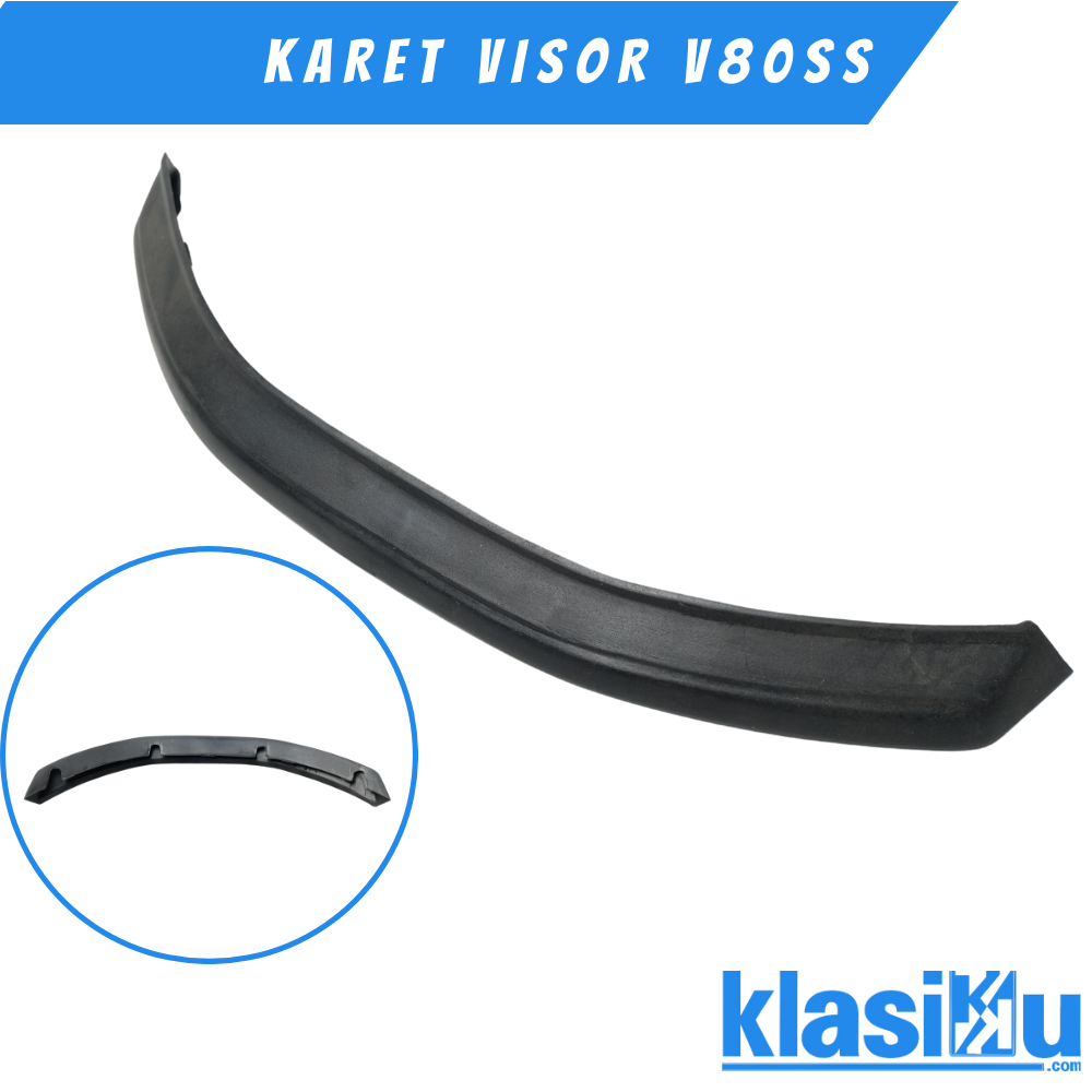 Karet Visor Yamaha V80 V80SS Robot Super Deluxe Nos Lost Pack