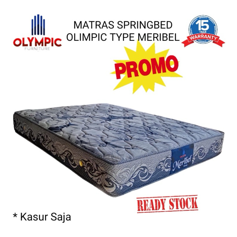 KHUSUS DENPASAR-BALI Kasur springbed Merk Olympic type Meribel 160x200(matras saja)