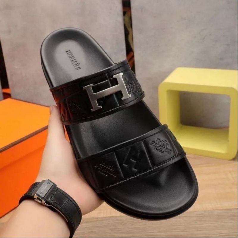 sandal pria Hermes 1176 mirror import quality