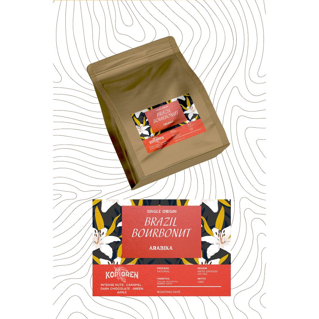 

Single Origin Brazil Bourbonut Natural