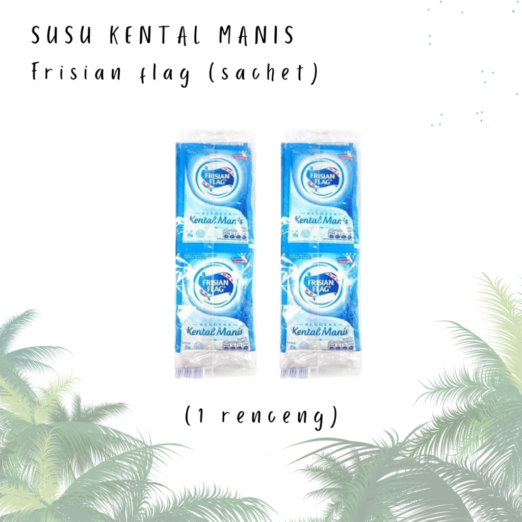 

Frisian Flag Kental Manis Putih 6 Sachet x 38 gr (pack)
