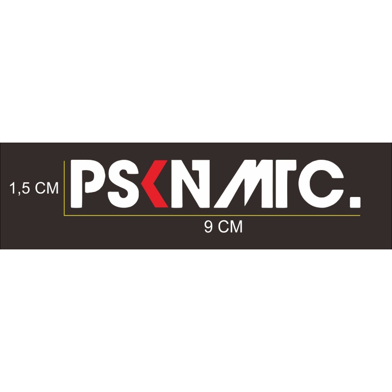 

stiker pskn mtc
