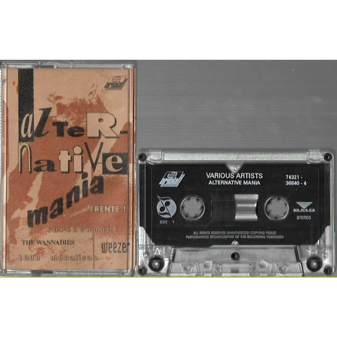 Kaset Pita Original - Kompilasi Alternative Mania - Ada minus