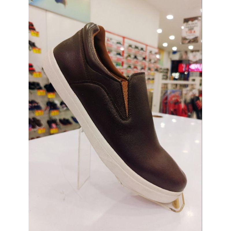 sepatu pantofel pria ALISSON COKLAT