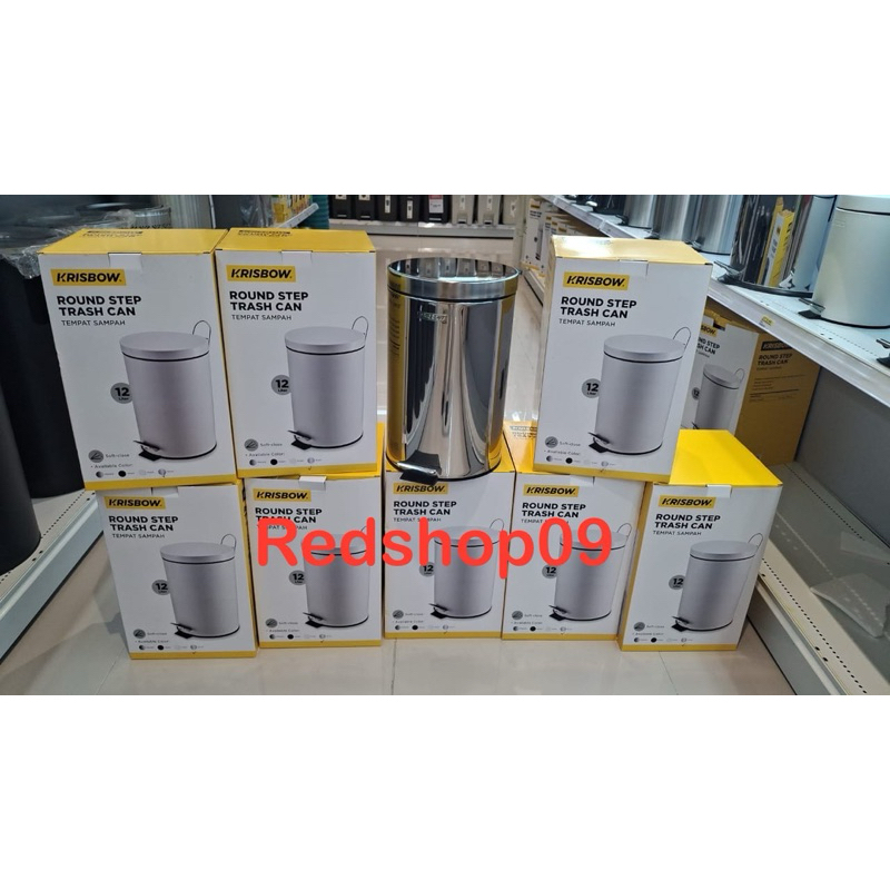 ACE - Krisbow 12 Ltr Tempat Sampah Stainless