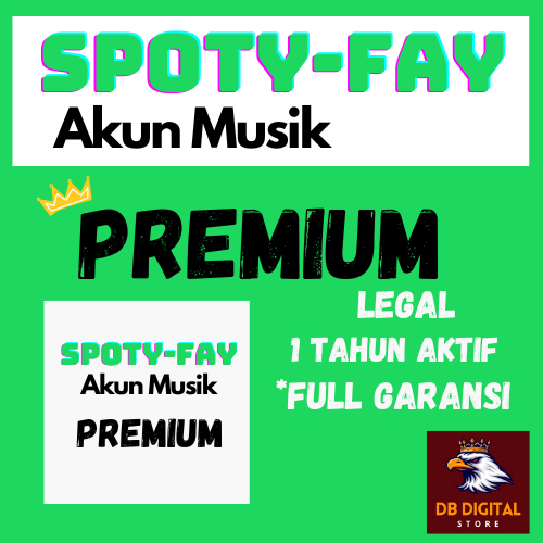 

Akun VIP Spotiefaii Premium 1 Tahun Bergaransi Proses Kilat