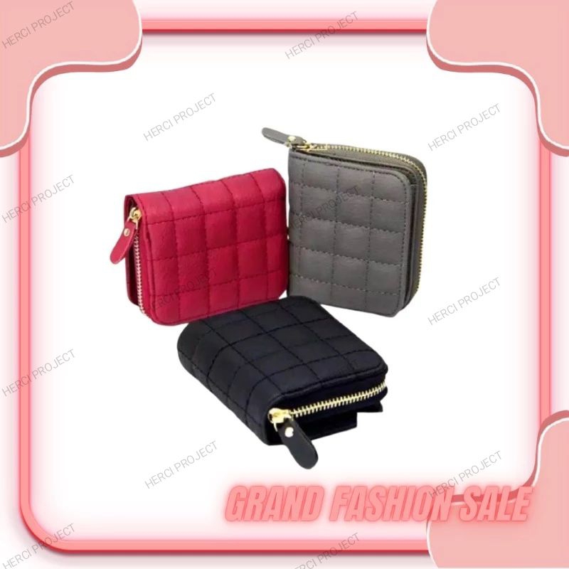 DOMPET WANITA LIPAT / DOMPET CEWEK ELEGAN / DOMPET MURAH /DOMPET SIMPLE WANITA
