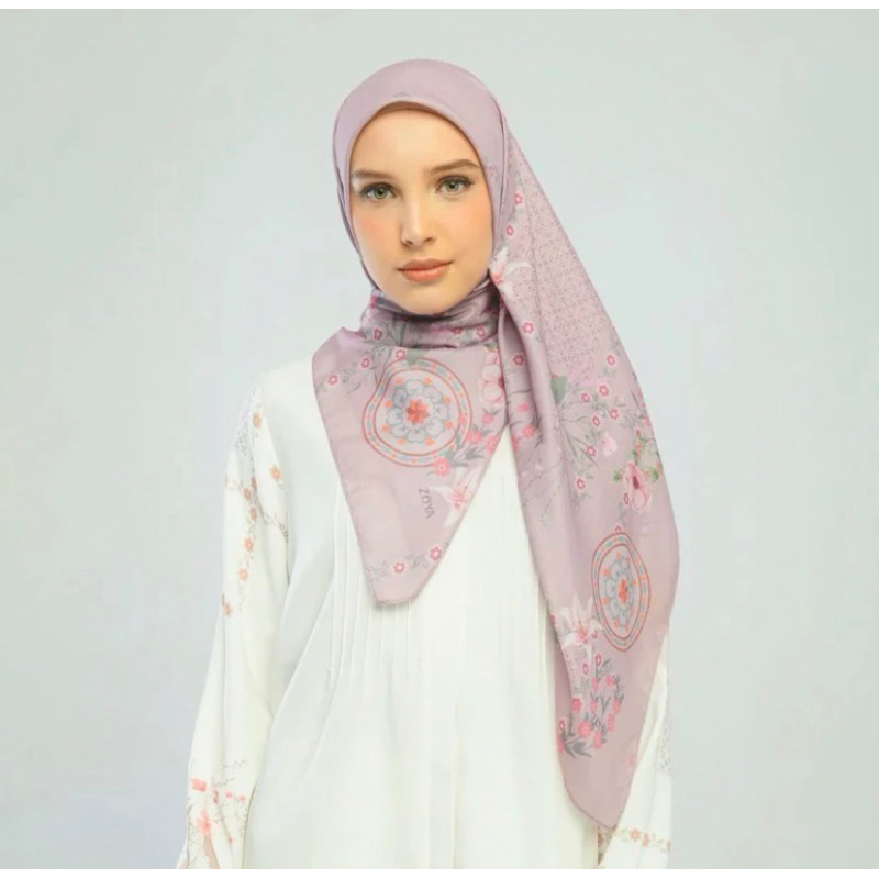 ZOYA SCARF MOTIF OVALIA SCARF - Scarf motif cantik terbaru dari zoya