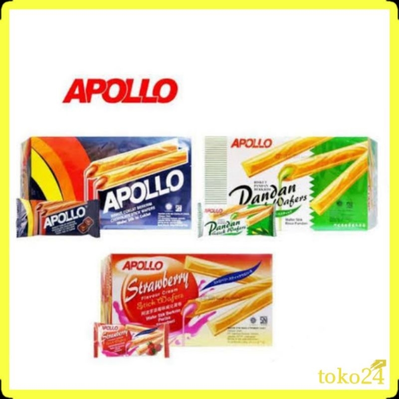 

Apollo Wafer Stick 1 Box isi 24