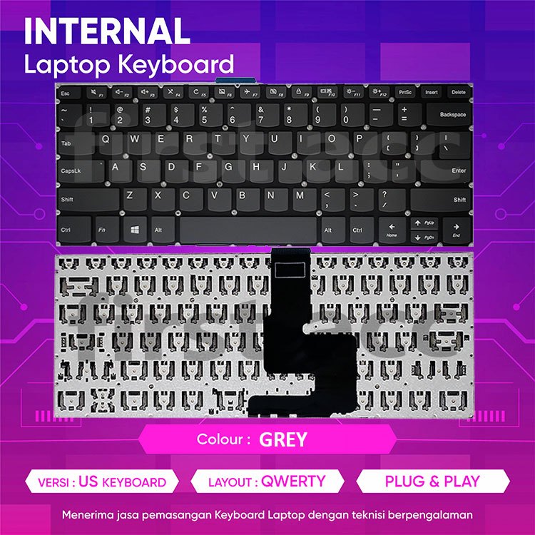 Keyboard LVO IdeaPad Slim 3-14IIL05 3-14IML05 3-14ITL05