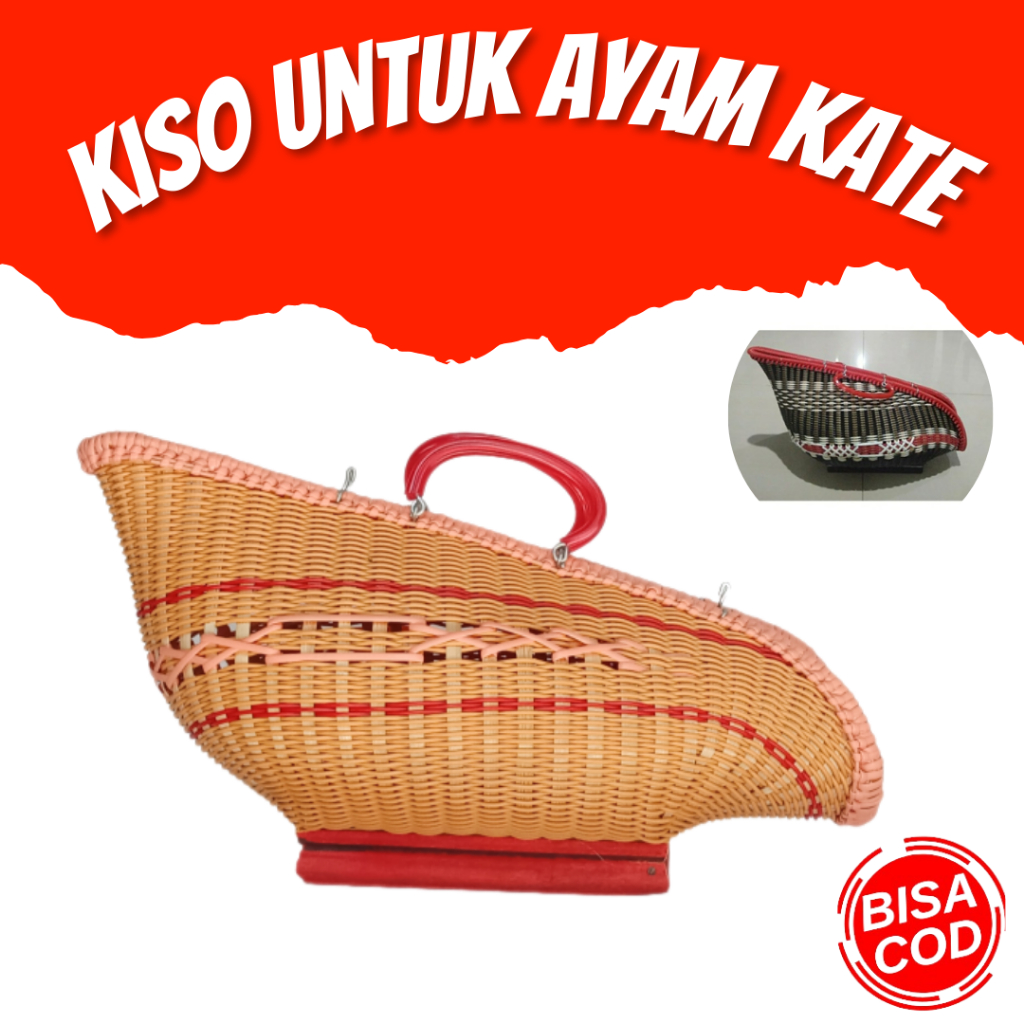 PERLENGKAPAN AYAM - Kiso Kate, Kiso Ayam Kate, Kiso Ayam, Tas Ayam Kate