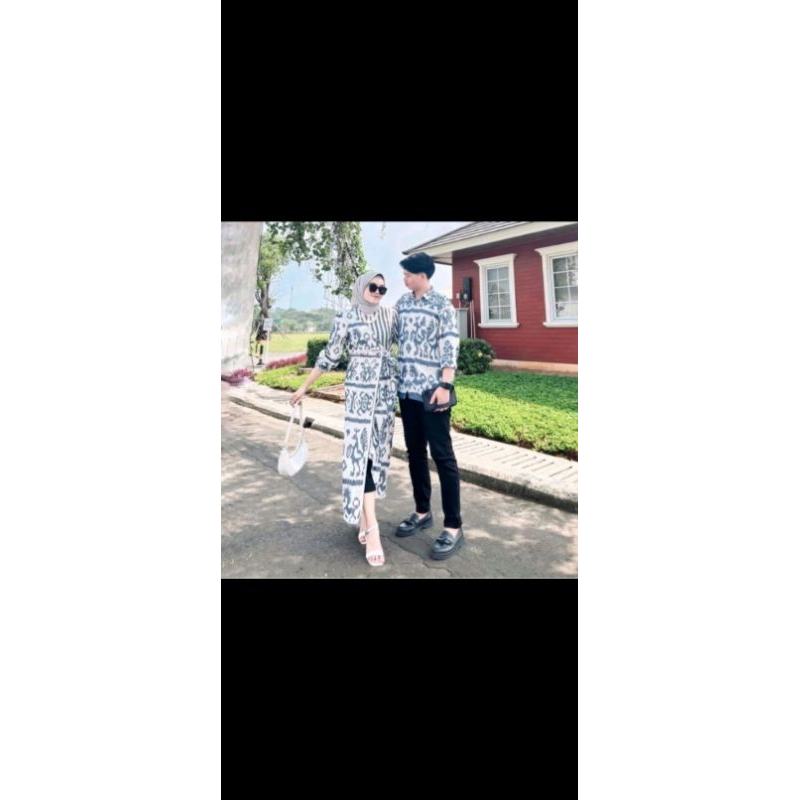 LAGI PROMO NIH BAJU TENUN COUPLE COCOK BUAT KONDANGAN