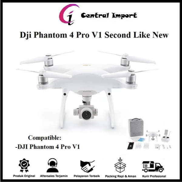Dji Phantom 4 Pro V1 Original - Drone Dji Phantom 4 Pro V1 Second Like New Original