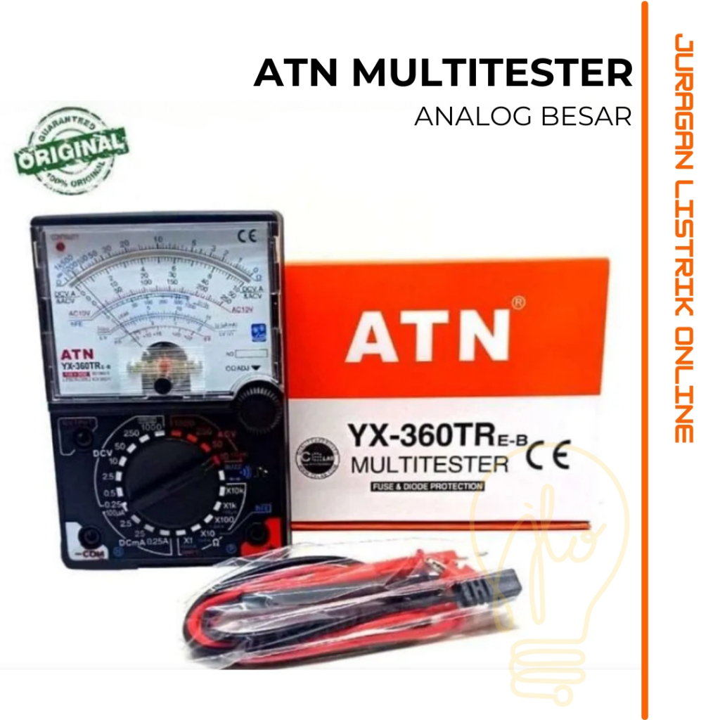 Multi Meter Tester Avometer Multitester Multimeter Analog YX - 360 ATN