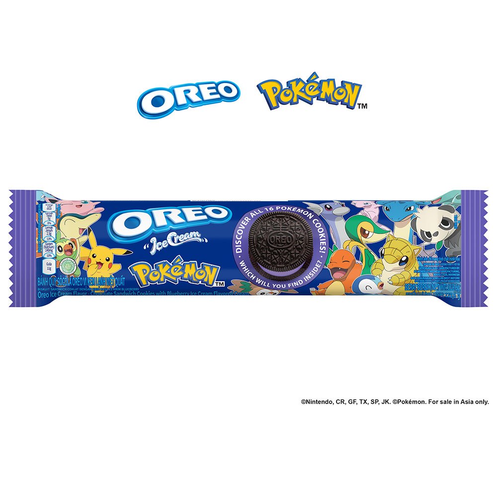 

OREO Sandwich Ice Cream Blueberry Pack 123.5gr