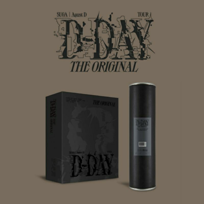 (PO | SPECIAL FREEBIES) OFFICIAL BTS SUGA | AGUST D TOUR 'D-DAY' THE ORIGINAL SET DIGITAL CODE POSTE