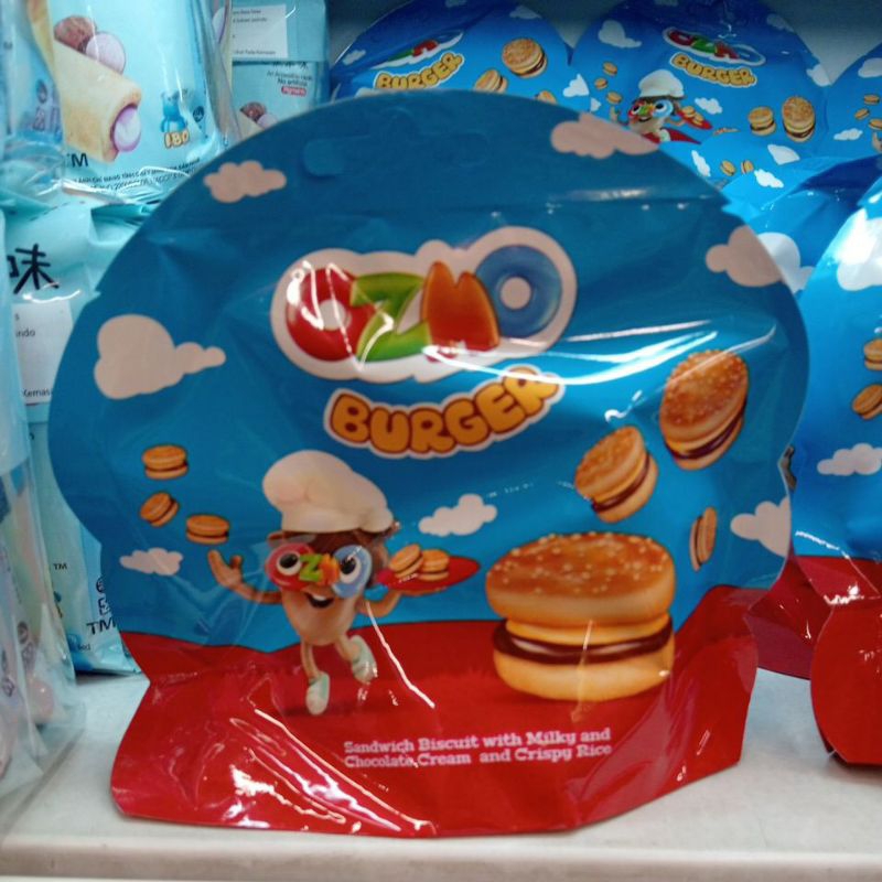 

Ozmo Burger Milk Chocolate Crispy 32g