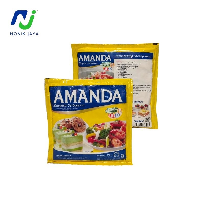 

AMANDA Margarin Serbaguna 200g