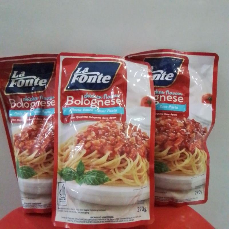 

La Fonte Bolognese Chiken Flavour Saus Pasta Rasa Ayam 290g