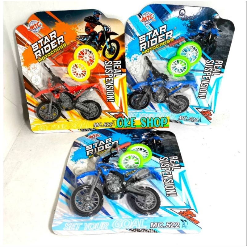 MAINAN MOTOR CROSS / MAINAN MOTOR CROS / MINIATUR MOTOR WR / MOTOR TRAIL / CROSS