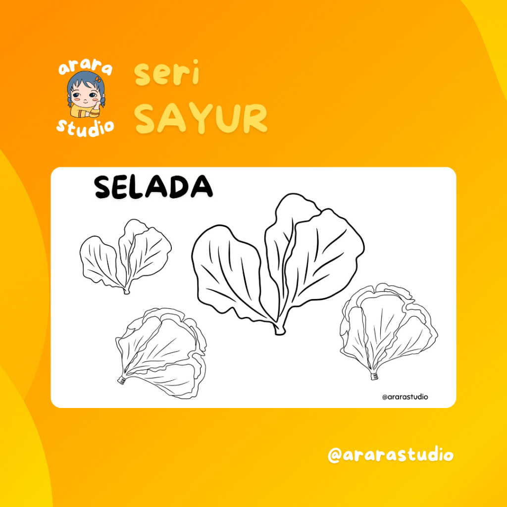 

Kertas Mewarnai Berbagai Jenis Sayur untuk anak-anak