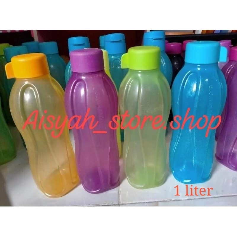 eco botol 1 liter Tupperware second preloved  eco bottle 1L bekas pakai