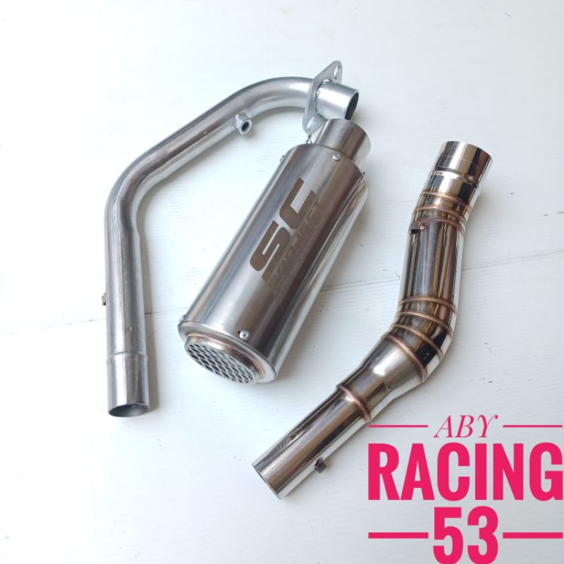 Knalpot Racing SC PROJECT Titan RAM Cbr150r FACELIFT - CBR K45R - CB 150R - CB150 Old - Sonic