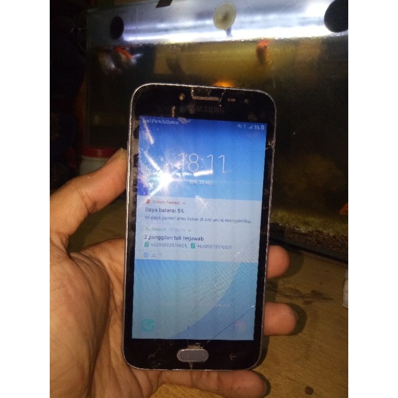 samsung galaxy j2 pro minus