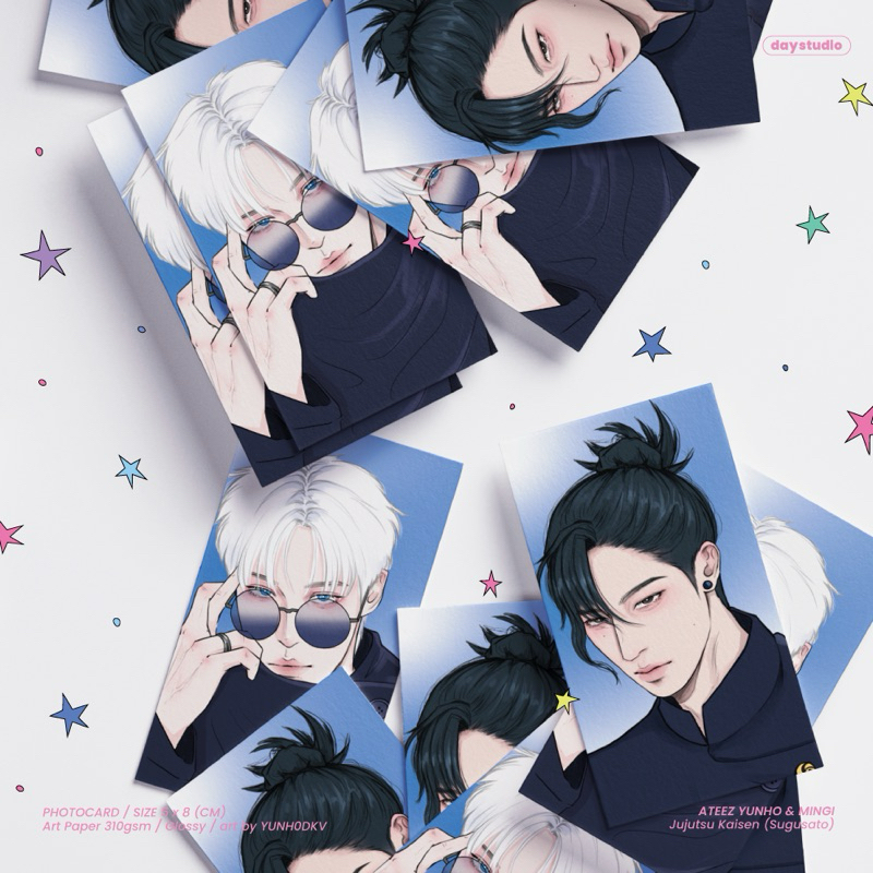 Photocard Yunho & Mingi (ATZ x JJK)